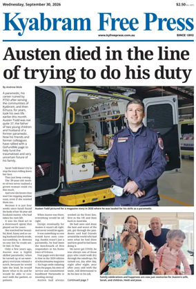 Cover of Kyabram Free Press
