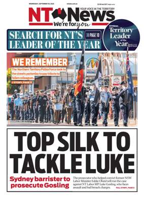 Cover of NT News