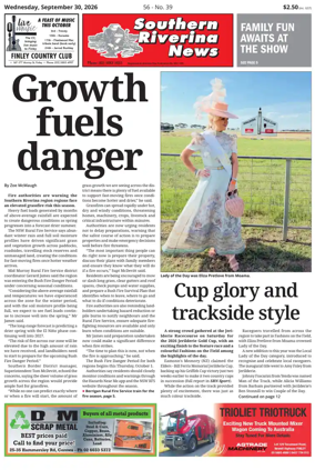 Cover of Southern Riverina news