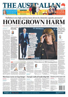 Cover of The Australian