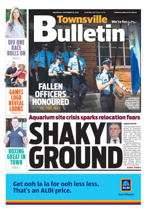 Cover of Townsville Bulletin