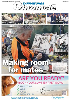 Cover of Yarrawonga Chronicle