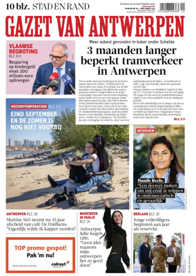 Cover of Gazet van Antwerpen Stad en Rand