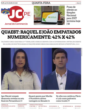 Cover of Jornal do Commercio