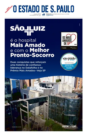 Cover of O Estado de S. Paulo