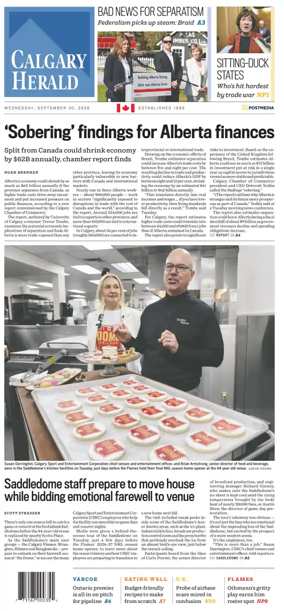 Cover of Calgary Herald