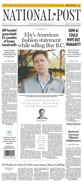 Cover of National Post - (Latest Edition)