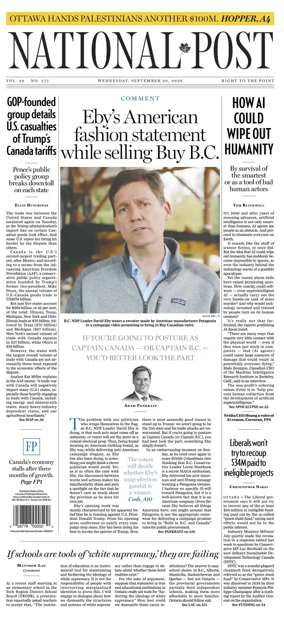 Cover of National Post - (National Edition)