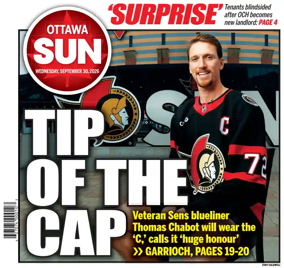 Cover of Ottawa Sun