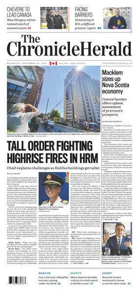 Cover of The Chronicle Herald (Provincial)