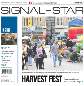 Cover of The Goderich Signal-Star