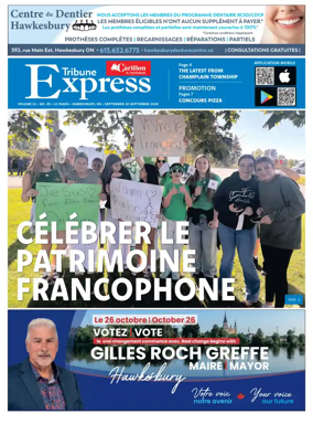 Cover of Tribune Express