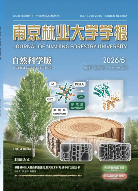 Cover of Journal of Nanjing Forestry University (Natural Sciences)