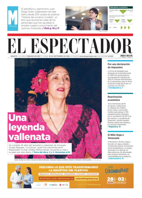 Cover of El Espectador