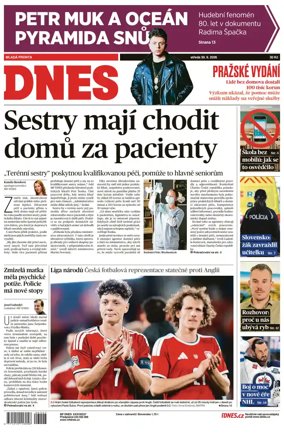 Cover of MF DNES