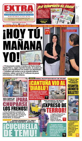 Cover of Diario Extra