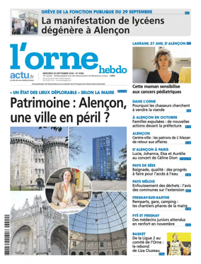 Cover of L'Orne Hebdo