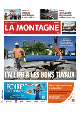 Cover of La Montagne (Moulins)