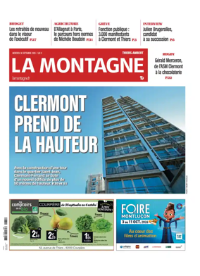 Cover of La Montagne (Thiers-Ambert)