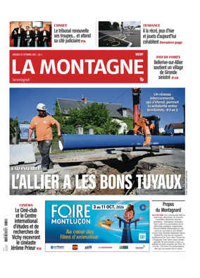 Cover of La Montagne (Vichy)
