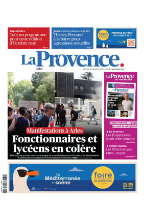 Cover of La Provence Arles