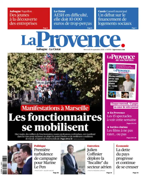 Cover of La Provence Aubagne-La Ciotat