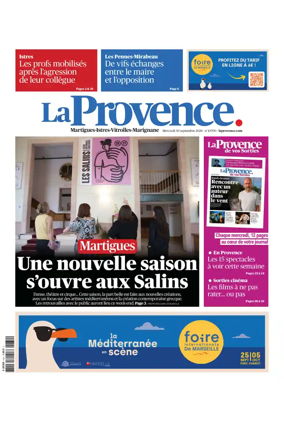 Cover of La Provence Martigues-Istres-Vitrolles-Marignane
