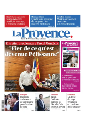 Cover of La Provence Salon-de-Provence / Pays salonais