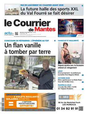 Cover of Le Courrier de Mantes