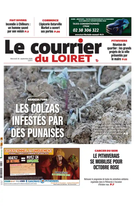 Cover of Le Courrier du Loiret