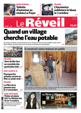 Cover of Le Reveil du Vivarais – edition Pilat