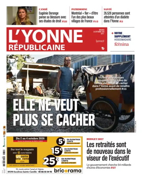 Cover of L'Yonne Republicaine