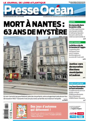 Cover of Presse Ocean