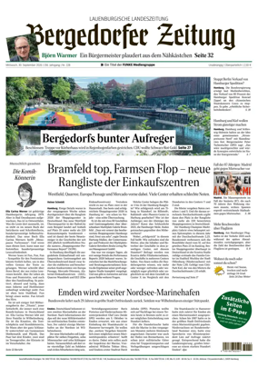 Cover of Bergedorfer Zeitung
