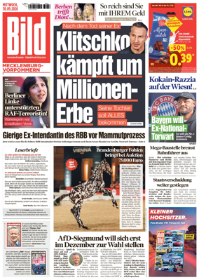 Cover of BILD Mecklenburg