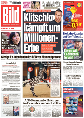 Cover of BILD Rheinland - Koln
