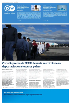 Cover of Deutsche Welle (Spanish edition)