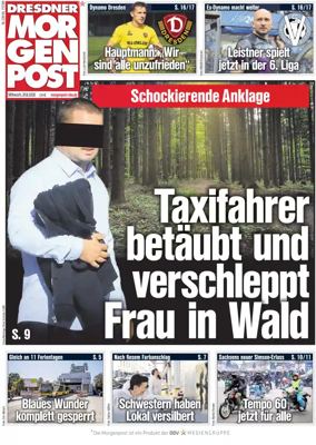Cover of Dresdner Morgenpost