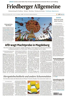 Cover of Friedberger Allgemeine