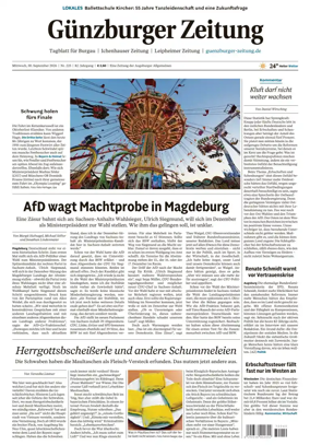Cover of Guenzburger Zeitung