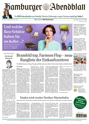 Cover of Hamburger Abendblatt (Harburg)