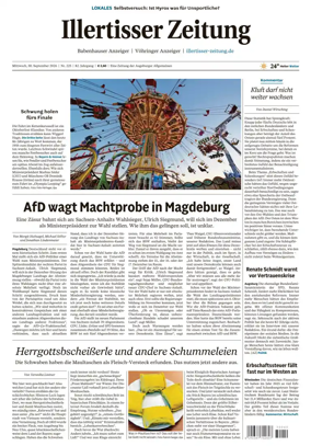 Cover of Illertisser Zeitung