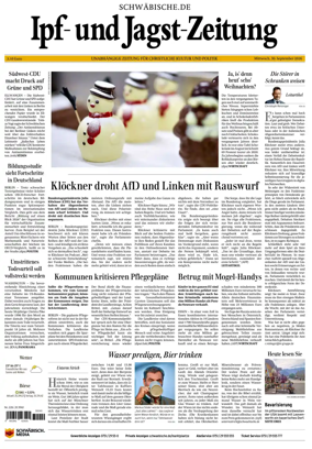 Cover of Ipf- und Jagst-Zeitung