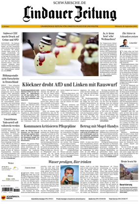 Cover of Lindauer Zeitung