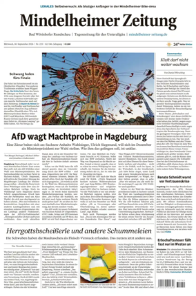 Cover of Mindelheimer Zeitung