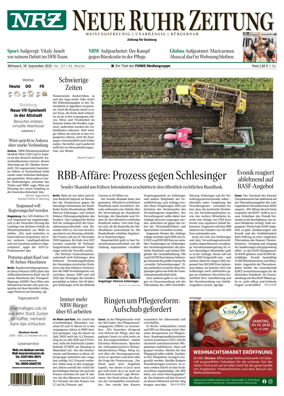 Cover of Neue Rhein Zeitung (Duisburg)