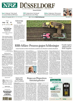 Cover of Neue Rhein Zeitung (Dusseldorf)