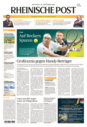 Cover of Rheinische Post Hilden