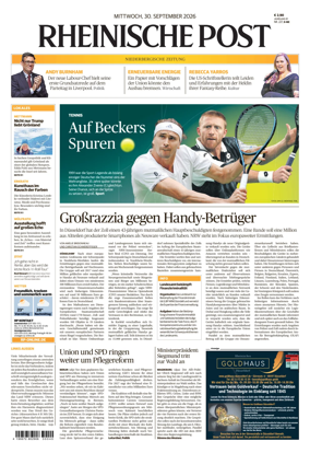 Cover of Rheinische Post Mettmann