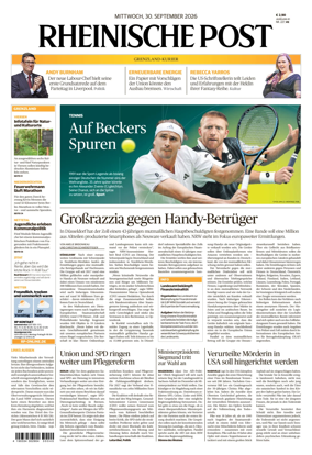 Cover of Rheinische Post Viersen